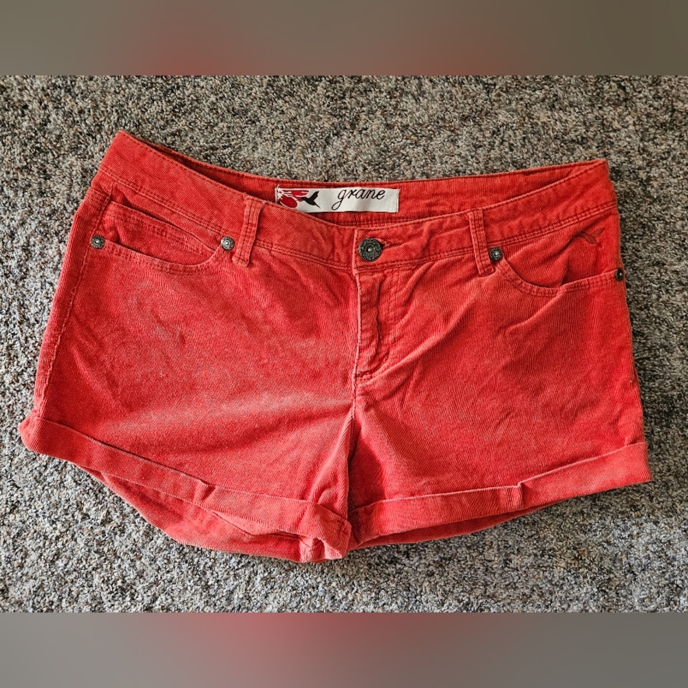 Grane Orange Shorts